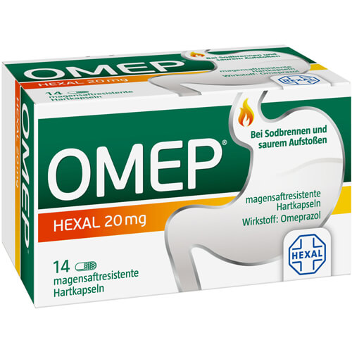 OMEP HEXAL 20 mg magensaftresistente Hartkapseln