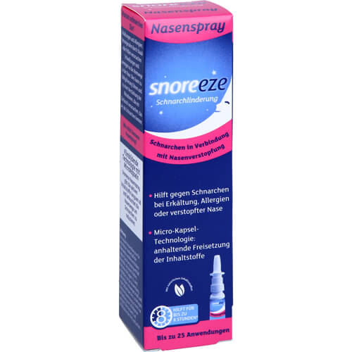 SNOREEZE Schnarchlinderung Nasenspray