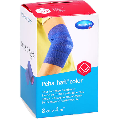 PEHA-HAFT Color Fixierb.latexfrei 8 cmx4 m blau
