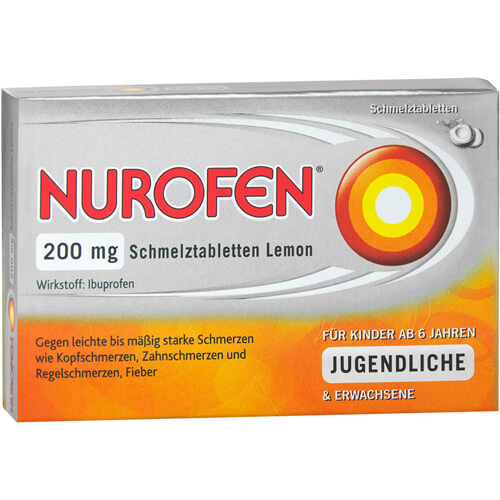 NUROFEN 200 mg Schmelztabletten Lemon