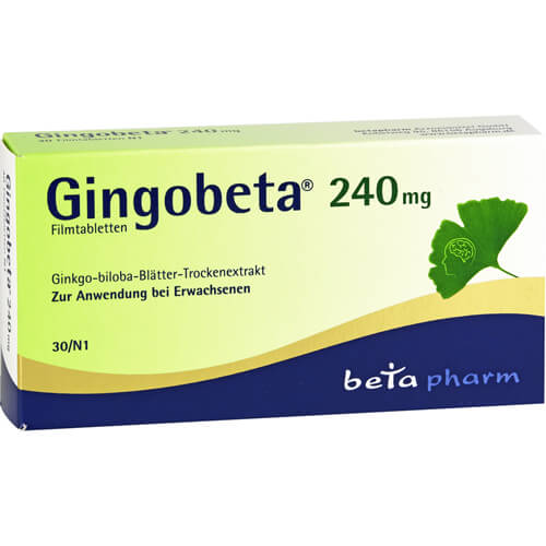 GINGOBETA 240 mg Filmtabletten
