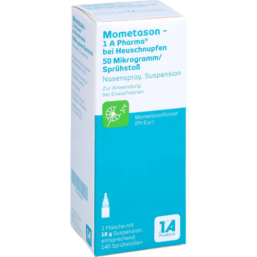 MOMETASON 1A Phar.b.Heuschnupfen 50μg/Spr.Stoß 140