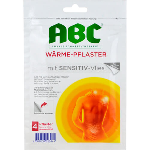 ABC Wärme-Pflaster sensitive-Vlies Hansaplast med