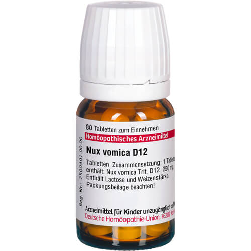 NUX VOMICA D 12 Tabletten