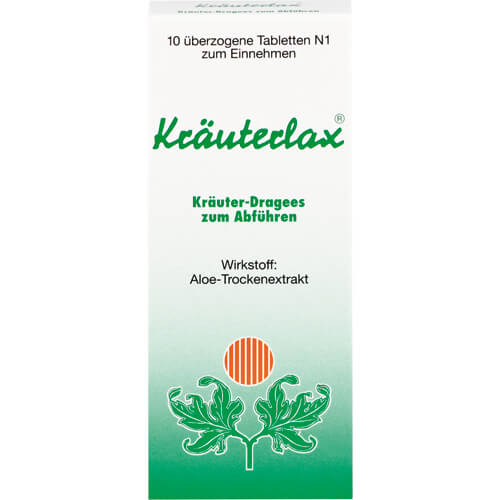 KRÄUTERLAX Dr.Henk 15 mg Kräuterdrag.z.Abführen