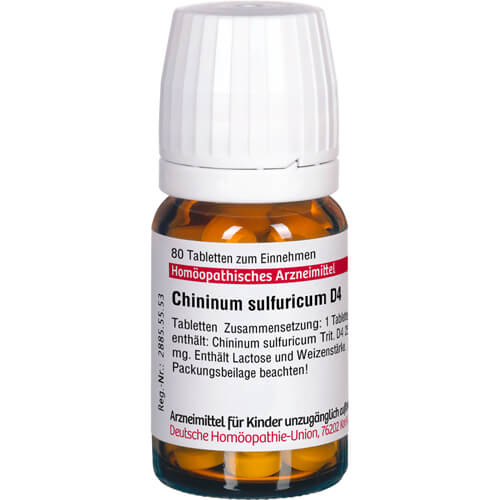 CHININUM SULFURICUM D 4 Tabletten