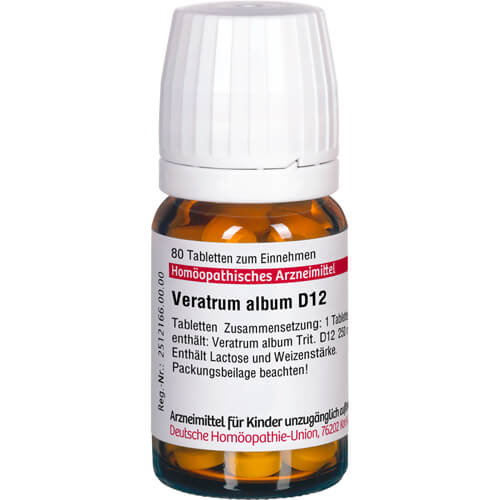 VERATRUM ALBUM D 12 Tabletten