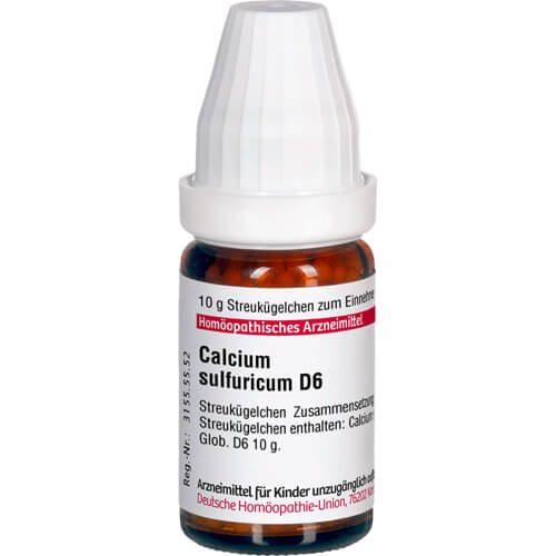 CALCIUM SULFURICUM D 6 Globuli