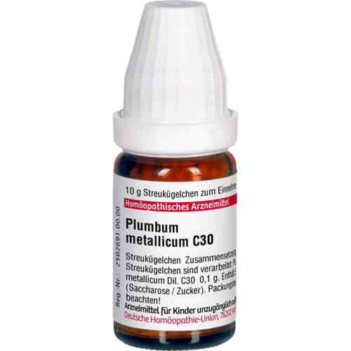 PLUMBUM METALLICUM C 30 Globuli