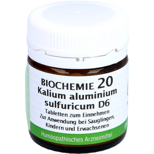 BIOCHEMIE 20 Kalium aluminium sulfuricum D 6 Tabl.