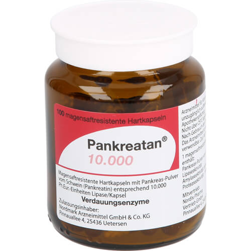 PANKREATAN 10.000 magensaftresistente Hartkapseln