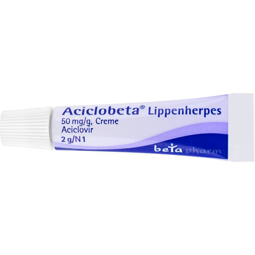 ACICLOBETA Lippenherpes Creme