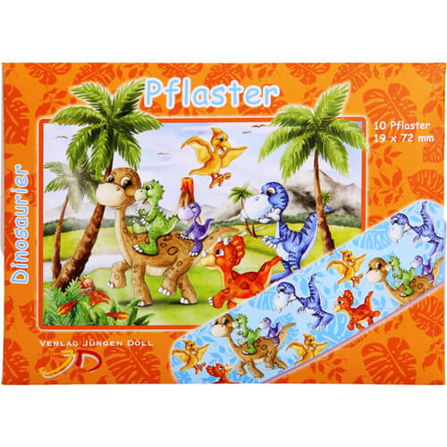 KINDERPFLASTER Dinosaurier Briefchen