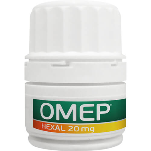 OMEP HEXAL 20 mg magensaftresistente Hartkapseln