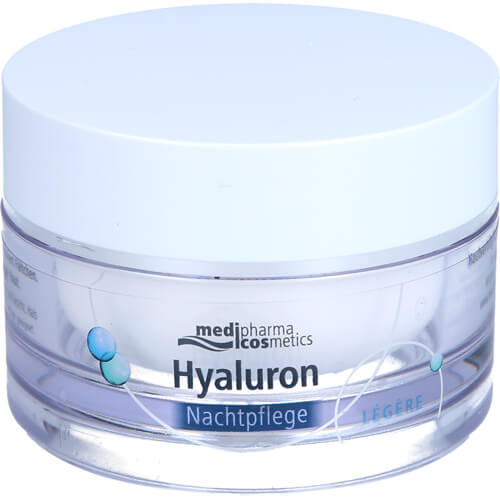 HYALURON NACHTPFLEGE legere Creme im Tiegel