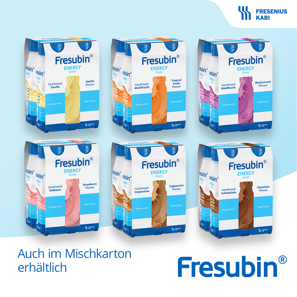FRESUBIN ENERGY DRINK Vanille Trinkflasche Trinknahrung