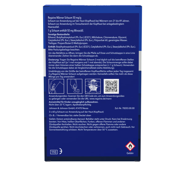REGAINE® Männer Schaum mit Minoxidil