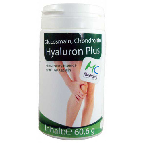 GLUCOSAMIN CHONDROITIN Hyaluronsäure Plus Kapseln