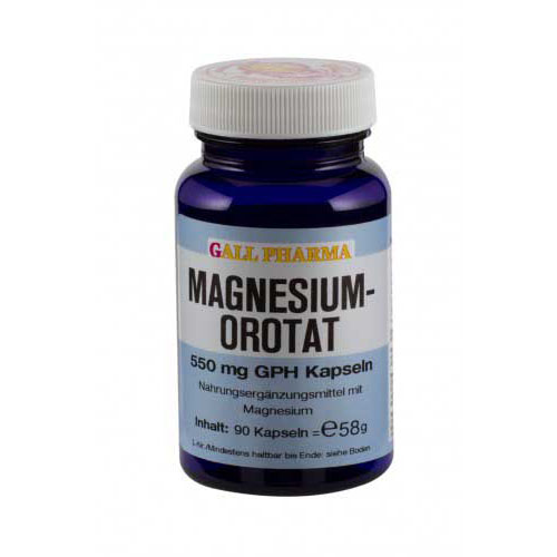 MAGNESIUMOROTAT 550 mg GPH Kapseln
