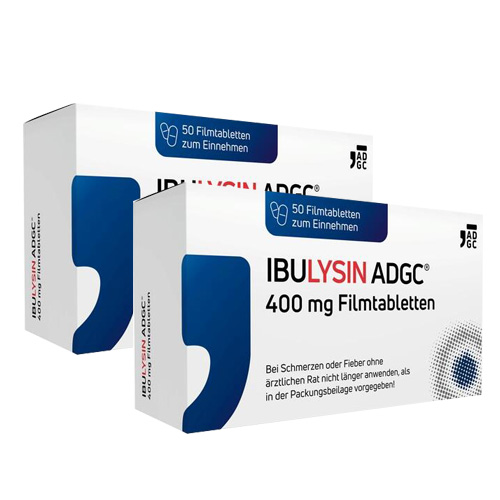 IBULYSIN ADGC 400 mg Filmtabletten Doppelpackung (2x 50St)