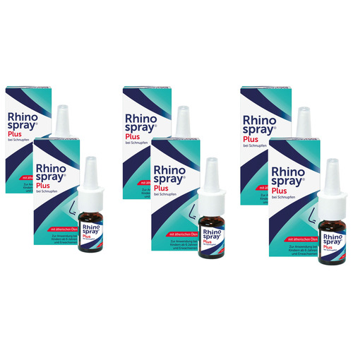 RHINOSPRAY plus b.Schnupfen m.Feindosierer (6x 10ml)
