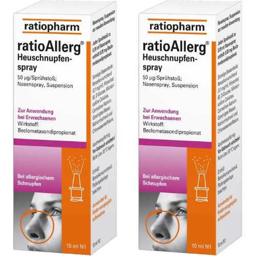 RATIOALLERG Heuschnupfenspray Doppelpackung (2x 10ml)