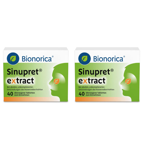 SINUPRET extract überzogene Tabletten Set (2x 40St)