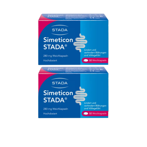 SIMETICON STADA 280 mg Weichkapseln Doppelpackung (2x 32St)