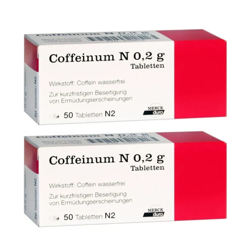COFFEINUM N 0,2 g Tabletten Doppelpackung (2x 50St)