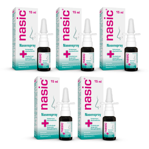 NASIC Nasenspray (5x15 ml)