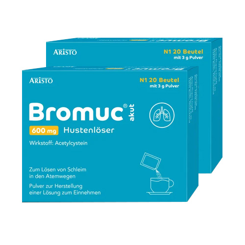 BROMUC akut 600 mg Hustenlöser  (2x20 St)