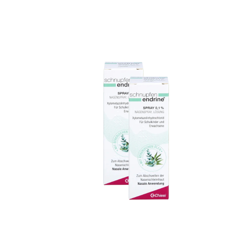 SCHNUPFEN ENDRINE 0,1% Nasenspray Set (2x10ml)