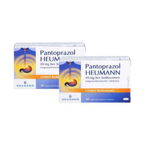 PANTOPRAZOL Heumann 20 mg b.Sodbrennen msr.Tabl. Set (2x14St)