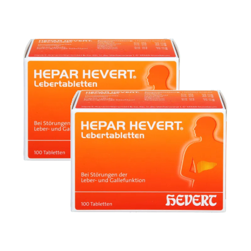 HEPAR HEVERT Lebertabletten Doppelpackung (2x100St)