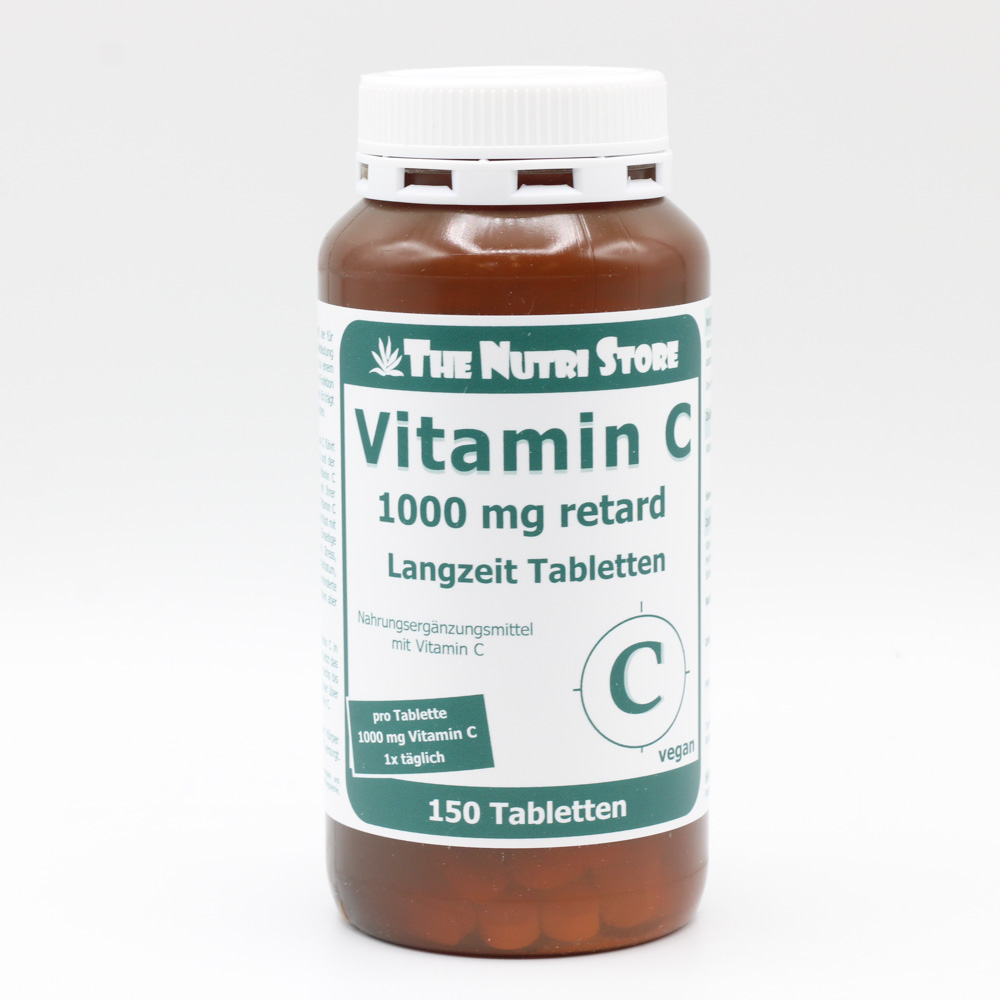 VITAMIN C 1000 mg retard Langzeit Tabletten
