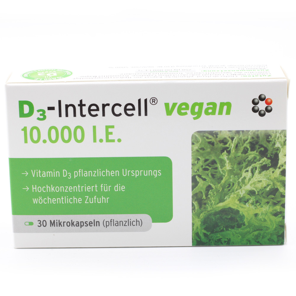 D3-INTERCELL vegan 10.000 I.E. Kapseln