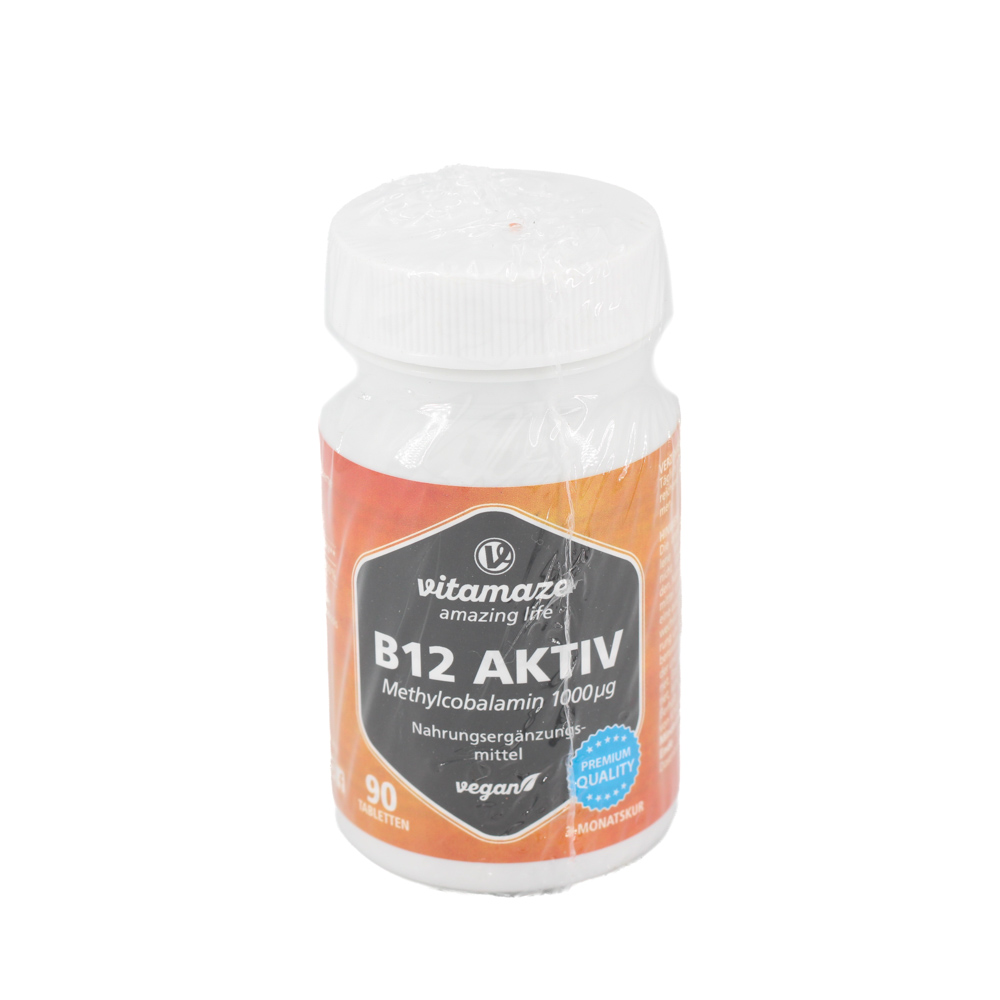 B12 AKTIV 1.000 μg vegan Tabletten