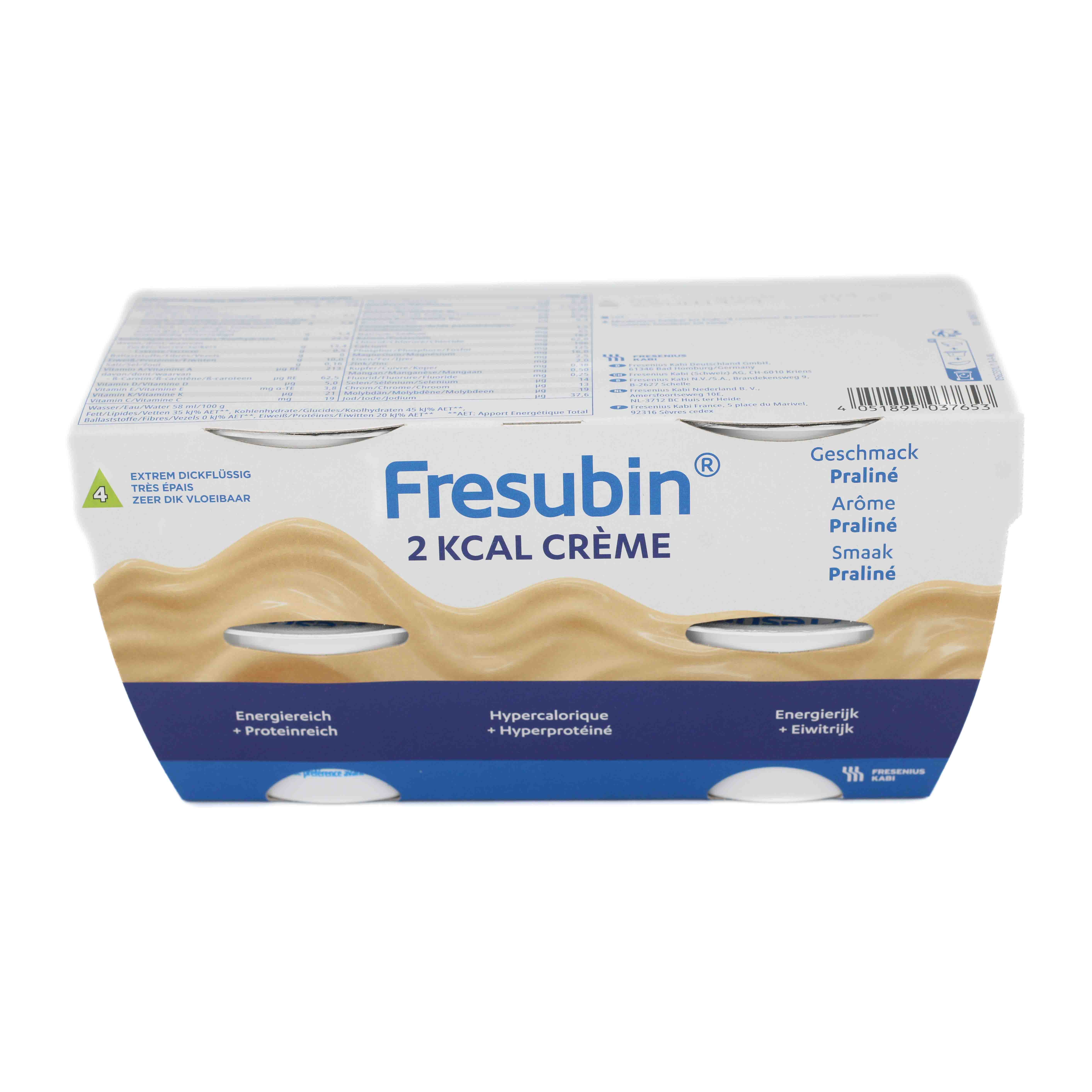 FRESUBIN 2 kcal Creme Praline im Becher Set (2x4St)