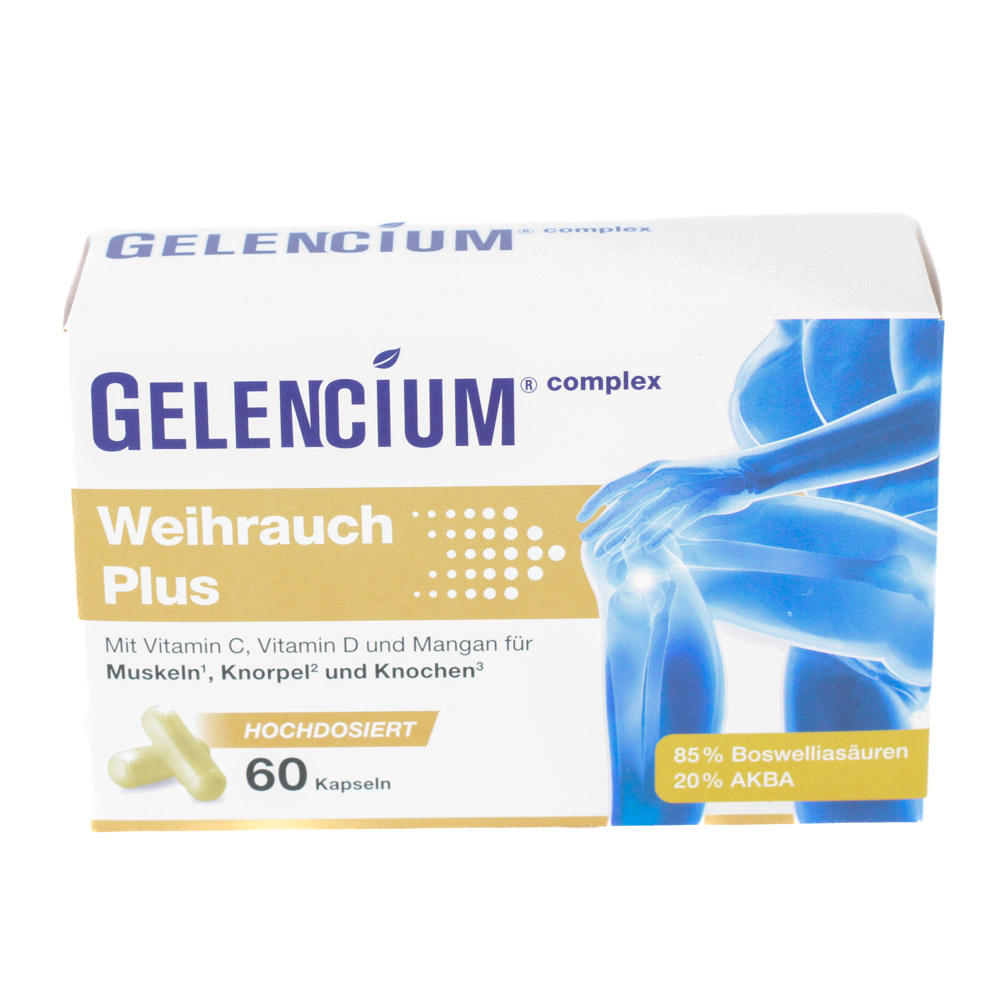 GELENCIUM Weihrauch Plus hochdosiert m.Vit.C Kaps.