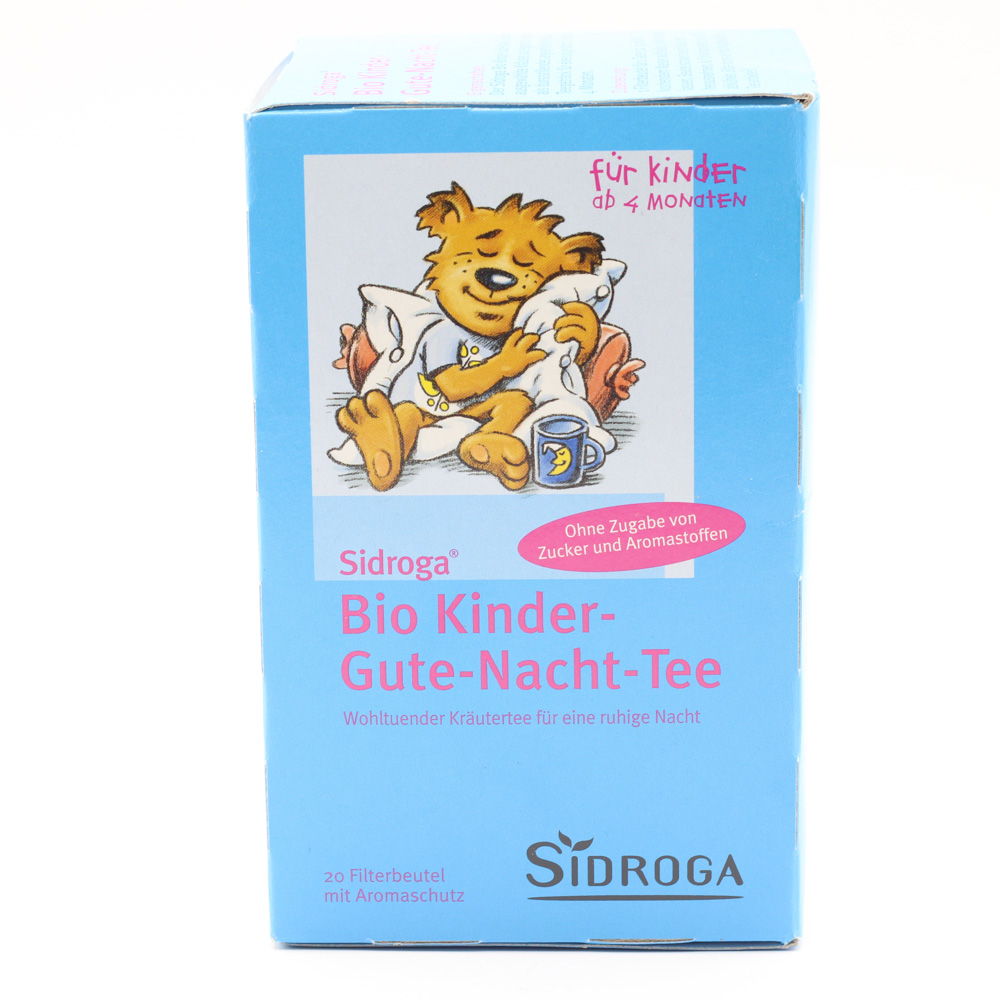 SIDROGA Bio Kinder-Gute-Nacht-Tee Filterbeutel