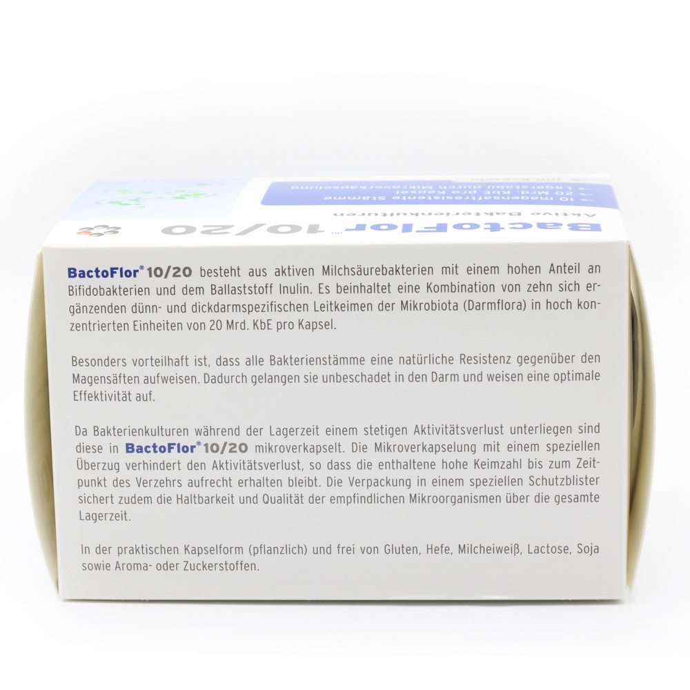 BACTOFLOR 10/20 Kapseln Doppelpackung (2x100 St)