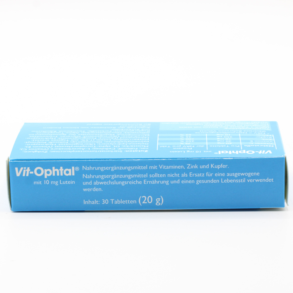 VIT OPHTAL mit 10 mg Lutein Tabletten