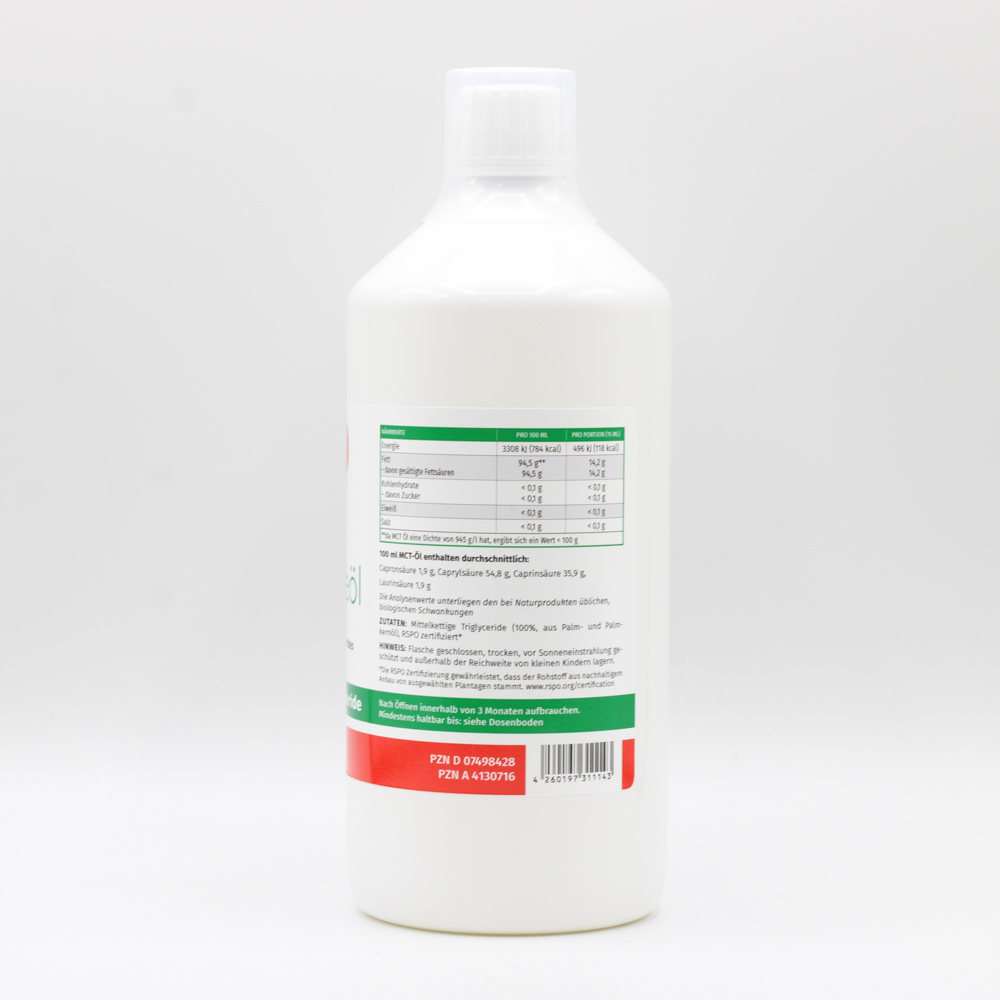 MCT 100% rein Megamax Öl