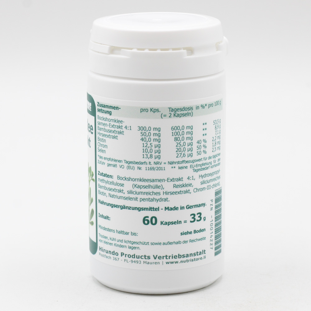 BOCKSHORNKLEE 300 mg Samenextrakt plus Kapseln