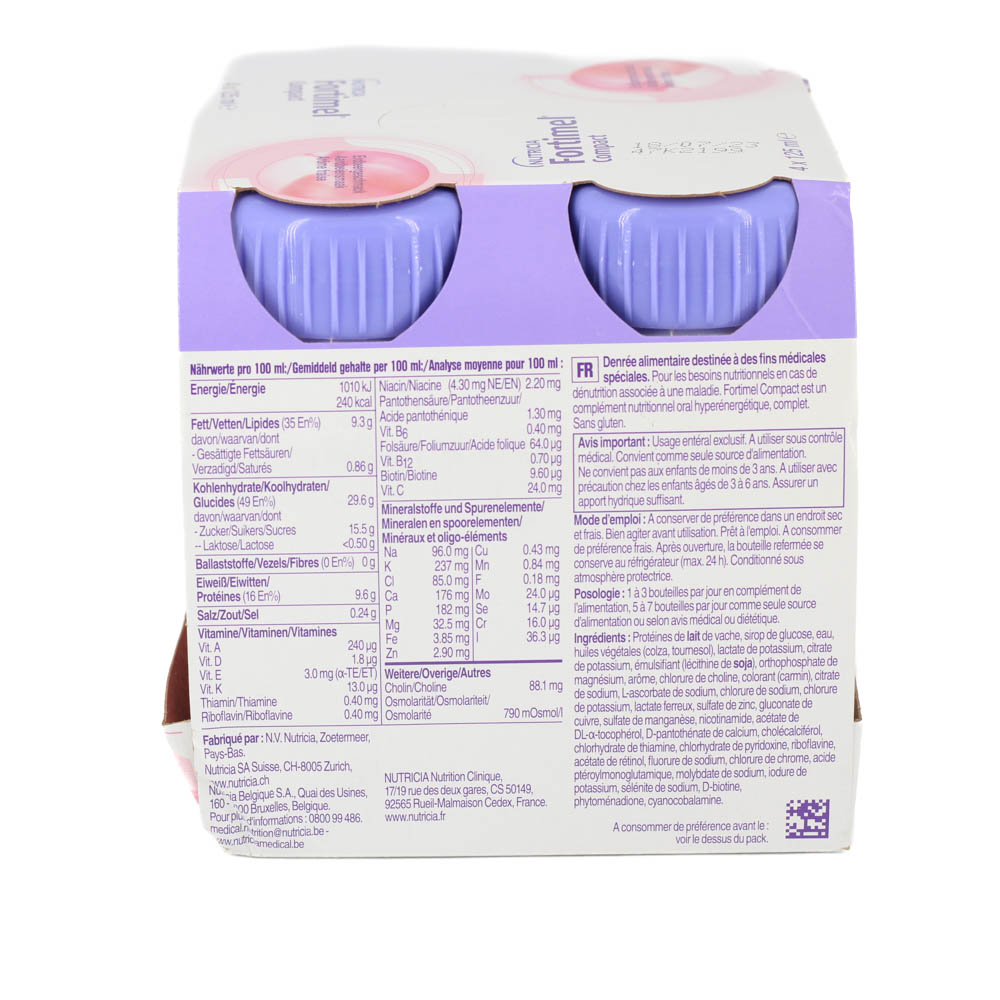 FORTIMEL Compact 2.4 kcal Erdbeergeschmack