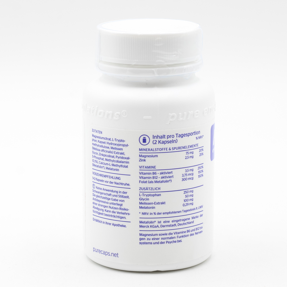 PURE ENCAPSULATIONS Schlaf Formel Kapseln