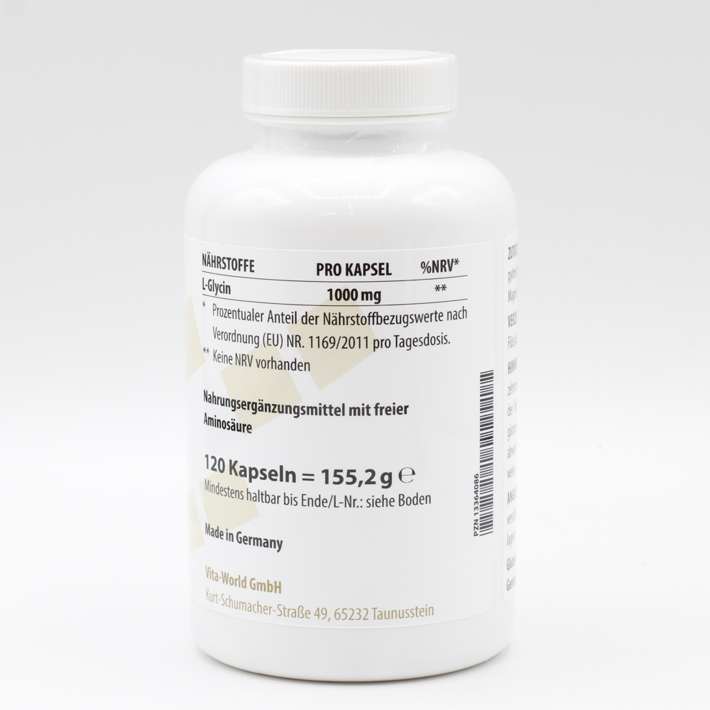 L-GLYCIN 1000 mg Kapseln