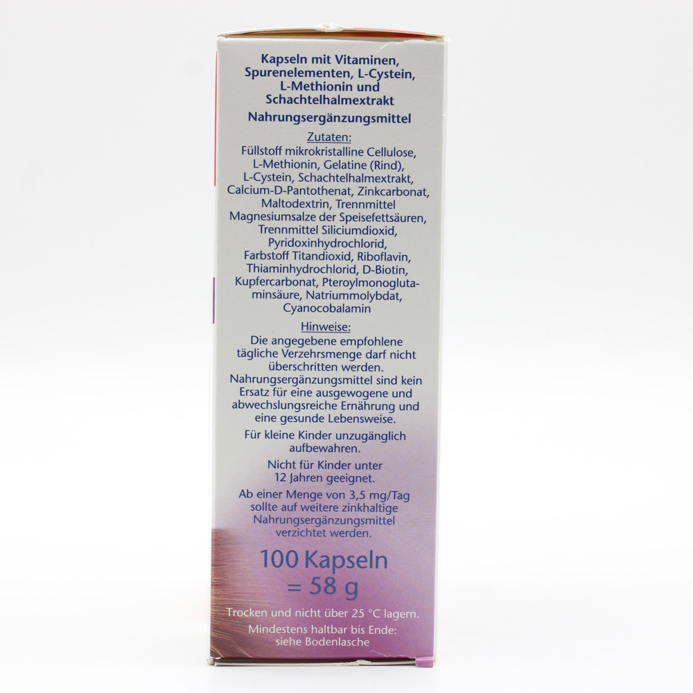 DOPPELHERZ Haar Intensiv+Biotin Kapseln