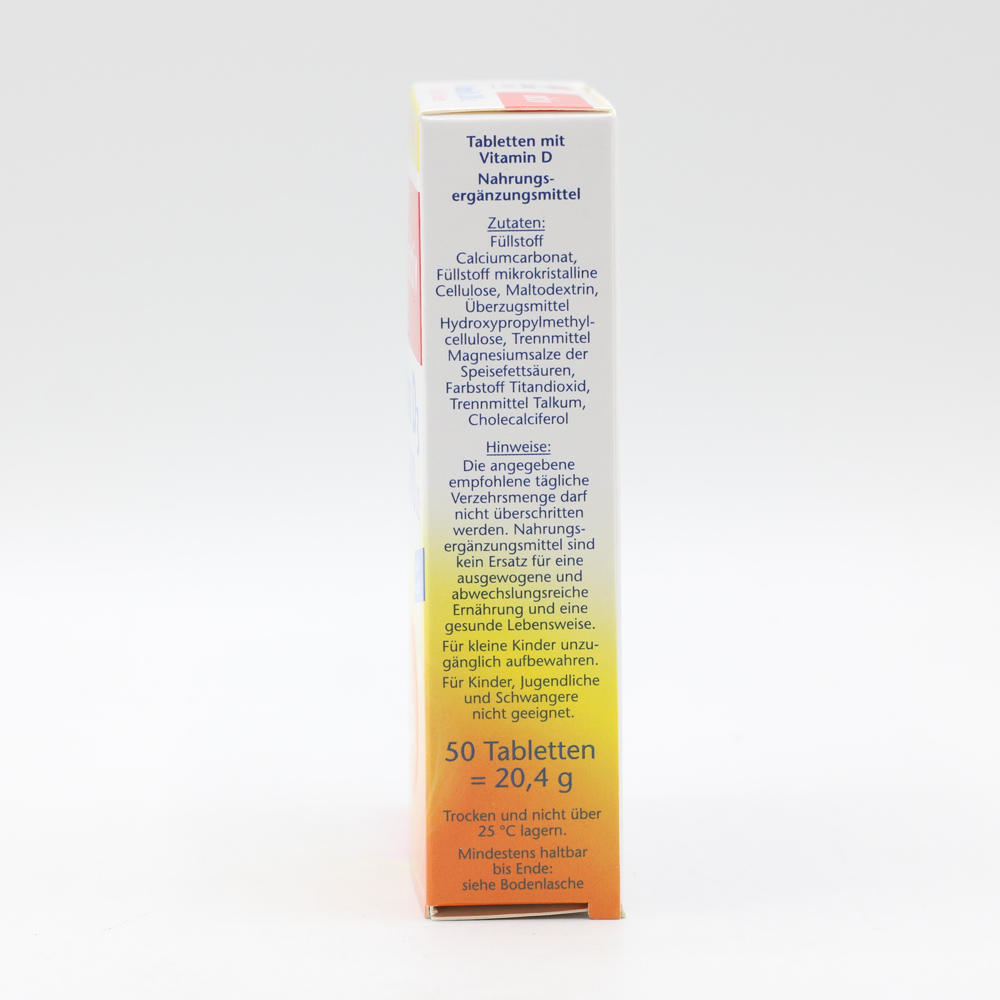 DOPPELHERZ Vitamin D3 2000 I.E. Tabletten