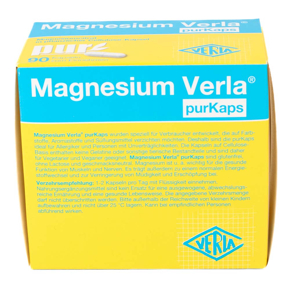 MAGNESIUM VERLA purKaps